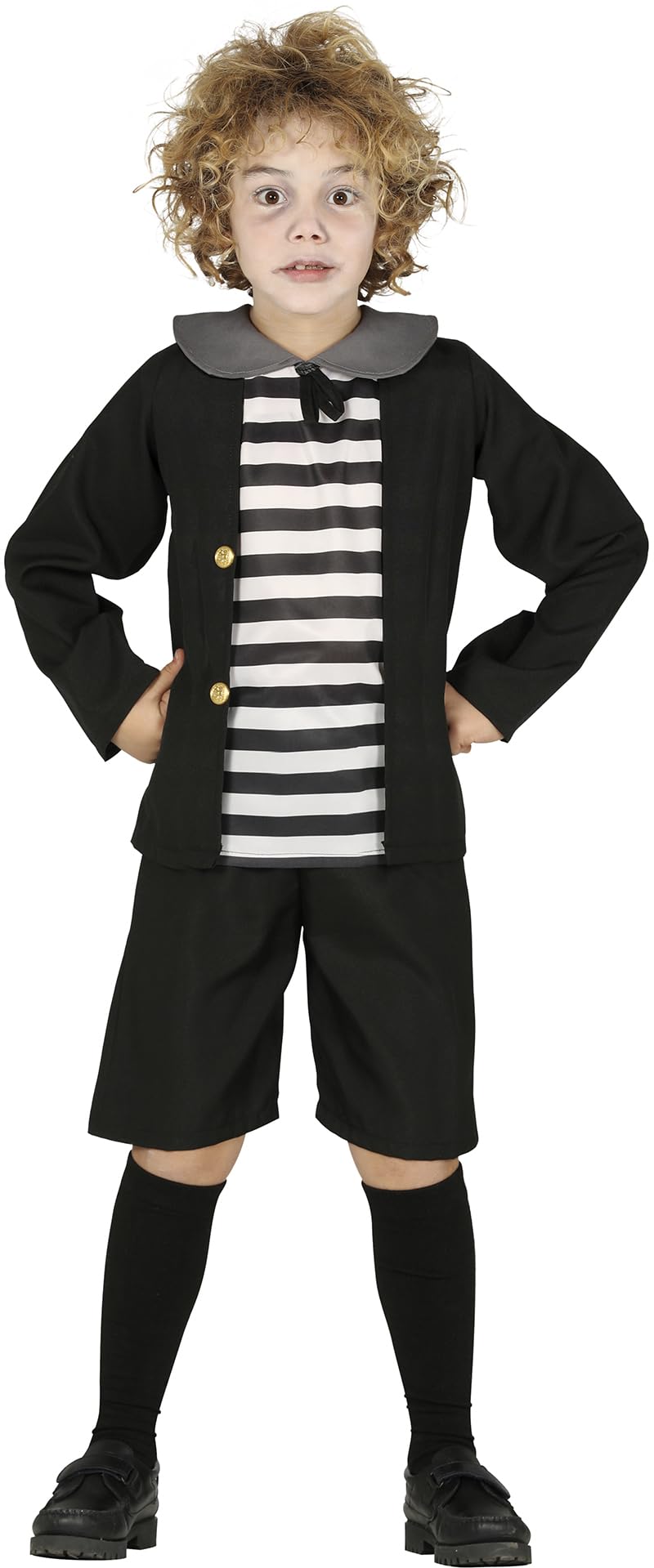 FIESTAS GUIRCA Gothic Boy Fancy Dress Costume for Kids 7-9 Years