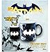 Silver Buffalo DC Comics Batman Heat Reveal Ceramic Coffee Mug, 20-Ounces