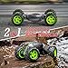 4WD Remote Control Stunt Toy Car for Kids - Cool Off Road RC Rock Crawler with 2-Sided Driving - Birthday for Boys and Girls