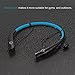Bluetooth Earbuds, Wireless Headphones Neckband Headset Stereo Hand-free Sports In-ear Noise Cancelling Earphone with Mic for iPhone 8/7/6, Samsung and Other Bluetooth Devices by Havan (Black Blue)