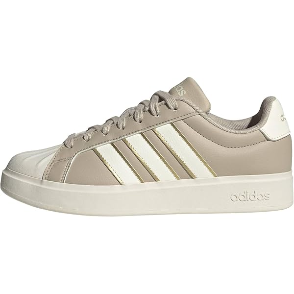 Amazon.com | adidas Superstar Fringe Footwear White/Off-White/Gold Metal  9.5 | Fashion Sneakers