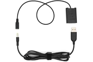 DK-X1 DC Coupler USB Power AC Adpater Kit Replacement for NP-BX1 Dummy Battery for Cybershot DSC-RX1 RX1R RX100 II RX100 III 