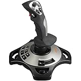 PC Joystick, YF2009 USB Game Controller with Vibration Function and Throttle Control, Wired Gamepad Flight Stick for Windows PC Computer Laptop