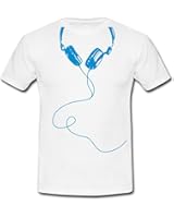 Débardeur (gilet) Homme Pistol Boutique Noir - Motif Casques Audio Et Musique - 100% Coton - Neuf Avec étiquettes