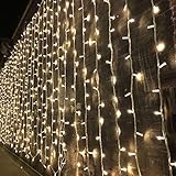 Magictec 300 LED Curtain String Light, 8 Lighting