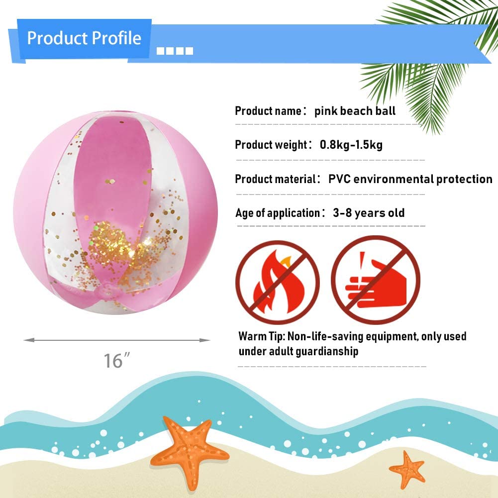 Amor Present Beach Ball, 16
