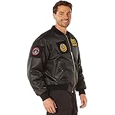 Rothco Flight Jacket with Patches - Classic Cold Weather Bomber Jacket with Morale Patches Included