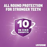 Listerine Total Care Mild Taste Alcohol Free Mouthwash 4x500ml Fresh Mint view 2