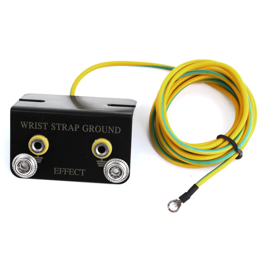 Sourcingmap 1.8M Long Cable L Shaped Anti Static Wrist Strap Ground Cord