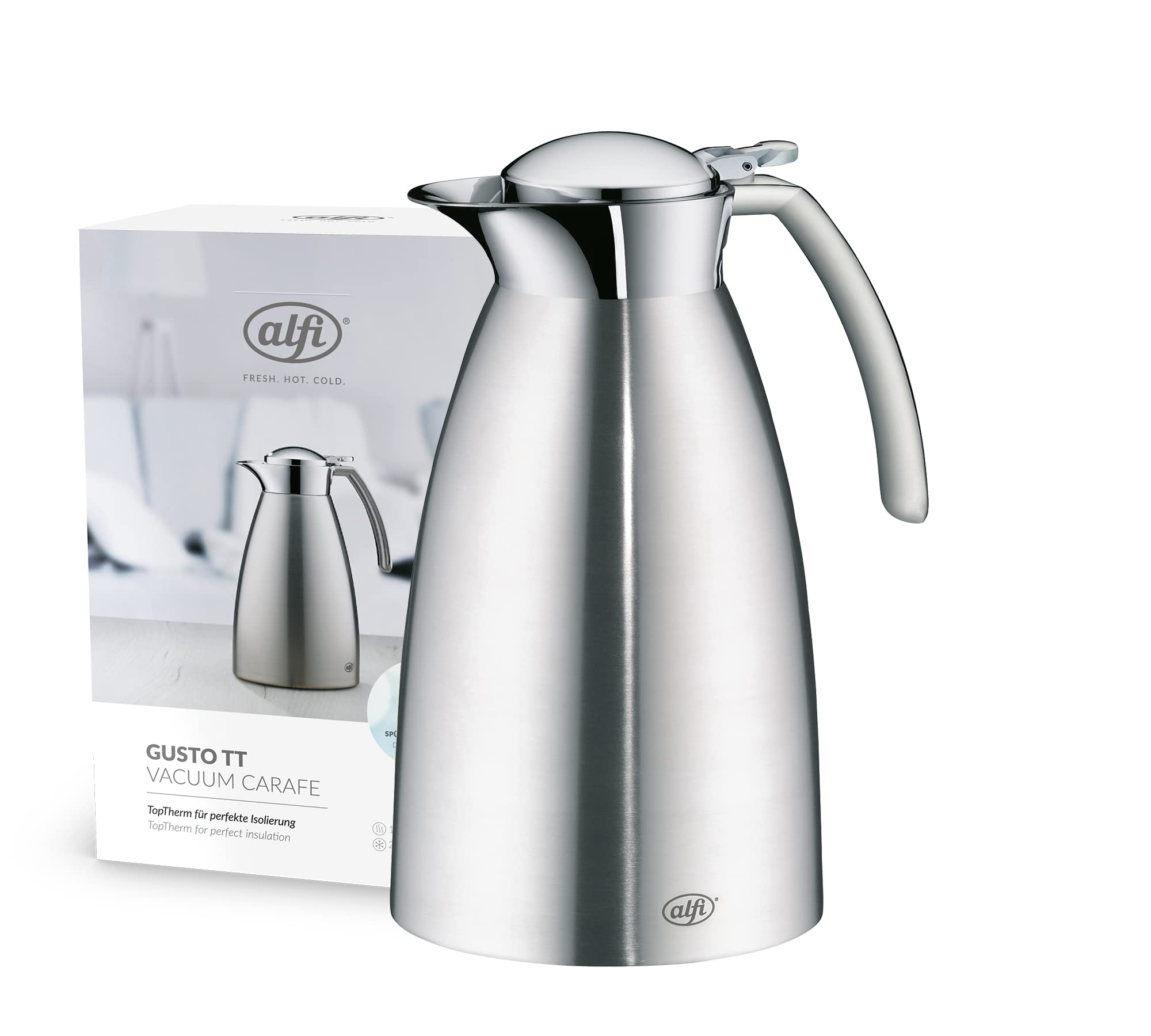 Alfi Gusto TT Insulated Thermos Can 1.0 L Matted Stainless Steel