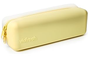 Visfresh Disposable Daily Contact-Lens Case Organizer, Travel-Friendly, Premium Quality, Water-Resistant Silicone Case with Clearly Labeled R & L, Storage up to 30 lenses