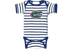 Two Feet Ahead Striped Baby Bodysuit Creeper Baby Boy Clothes for Newborn infants Sizes 0-3M 6M 12M