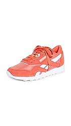 Reebok Women's Classic Nylon Sneaker, semi Orange