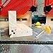 QLOUNI 45 Degree Lock Miter Bit 1/4 Shank Router 1-3/8