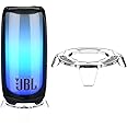 TXEsign Table Stand for JBL Pulse 4/Pulse 5 Portable Speaker Acrylic Desktop Holder Mount for JBL Pulse Speaker Bracket with Anti Slip Base (Transparent)