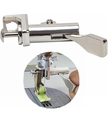 Lot De 2 Pieds Presseurs à Changement Rapide SFC2 - Compatible Brother, Juki, Singer, Etc. - Avec Pince à Ressort - 4