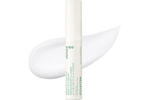 Innisfree Green Tea Caffeine Depuffing Eye Serum with Niacinamide, Cooling Korean Eye Roll-On for Hydration and Brightening