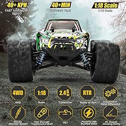 WIAORCHI 1:18 Scale 2.4Ghz All-Terrain RC