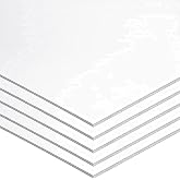 UCreate Foam Board, White, 22" x 28", 5 Sheets | Great for arts, crafts, displays, presentations and classroom projects