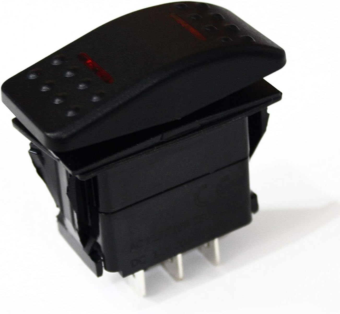 BANDC 7 Pins 2 LED Light On-Off-on Marine Boat Rocker Switch Dpdt Waterproof 12v 24v: Sports & Outdoors