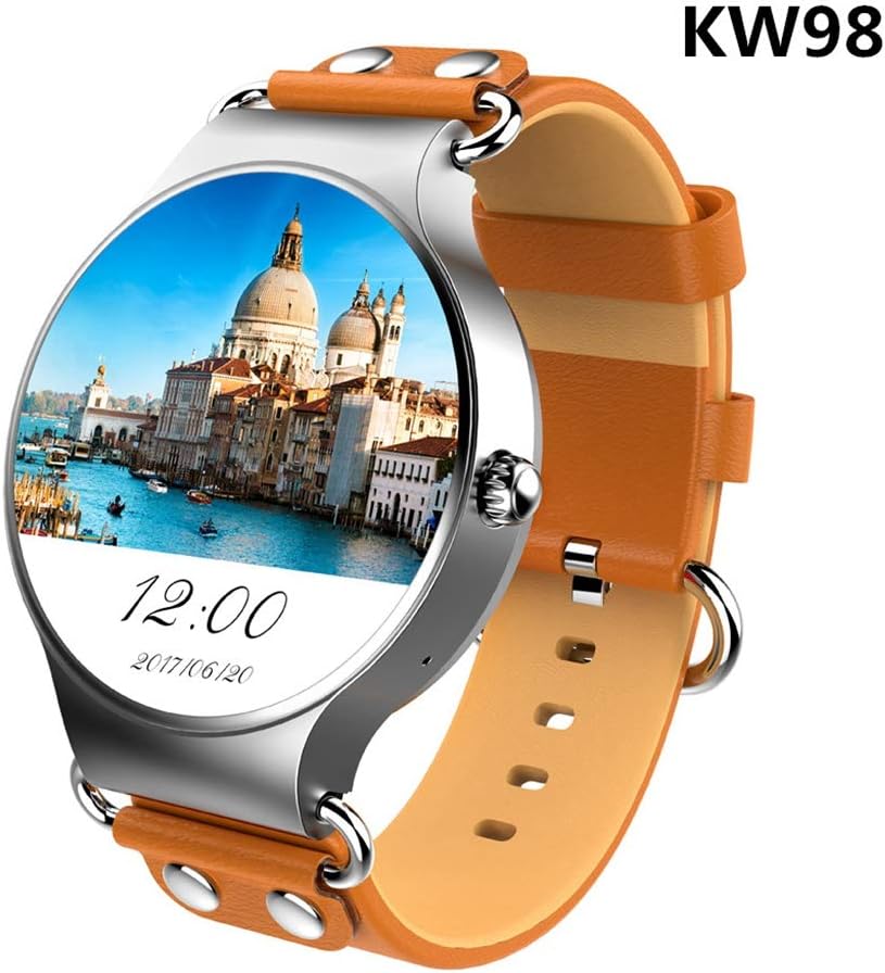 smart watch Newest KW98 Smart Watch Android 5.1 3G WIFI GPS Watch MTK6580 Smartwatch iOS Android For Samsung Gear S3 Xiaomi PK KW88