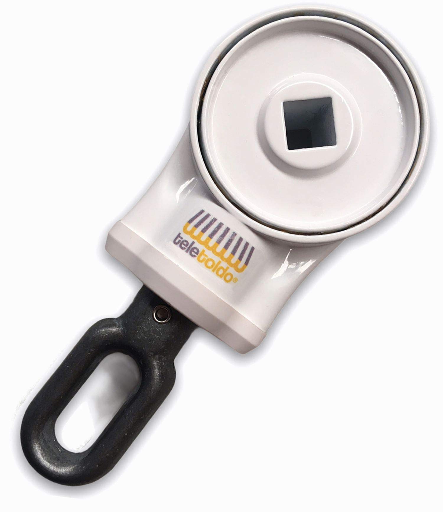 Tele Awning Round Awning Machine with Screws (White)