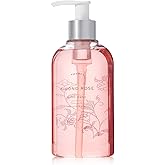 Thymes Moisturizing Hand Wash Soap with Pump - Luxury Hand Soap Gently Cleanses & Moisturizes - Skin Care with Glycerin & Noni fruit - Classic, Floral Fragrance (Kimono Rose, 8.25 oz)