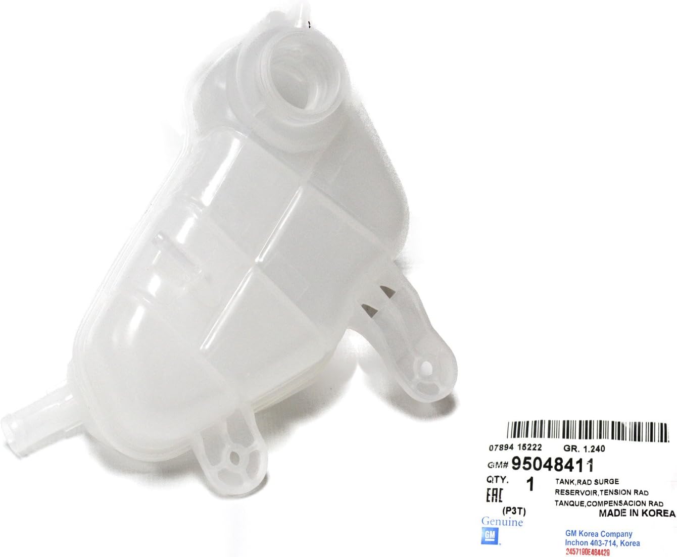 Gm Daewoo Genuine Coolant Tank Surge for Chevy Chevrolet Sonic Part: 95048411 by GM DAEWOO