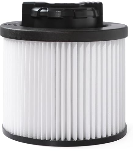 2 Pack DXVC4001 Replacement Filters - Washable HEPA Filters For DeWalt 4-5 Gallon Wet/Dry Vacs