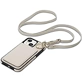 Keallce Case for iPhone 14 6.1'', Detachable Crossbody Wallet Case with RFID Blocking Card Slots, 360ーStand Ring, Flip Leather Protective Cover Lanyard Shoulder Strap Women for iPhone 14 2022 5G,Beige