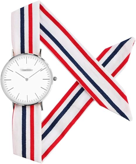 Amazon Co Jp 腕時計 時計女性の時計シンプルなストラップクォーツムーブメントストラップギフト時計3atm Color A Size D 36mm ホーム キッチン