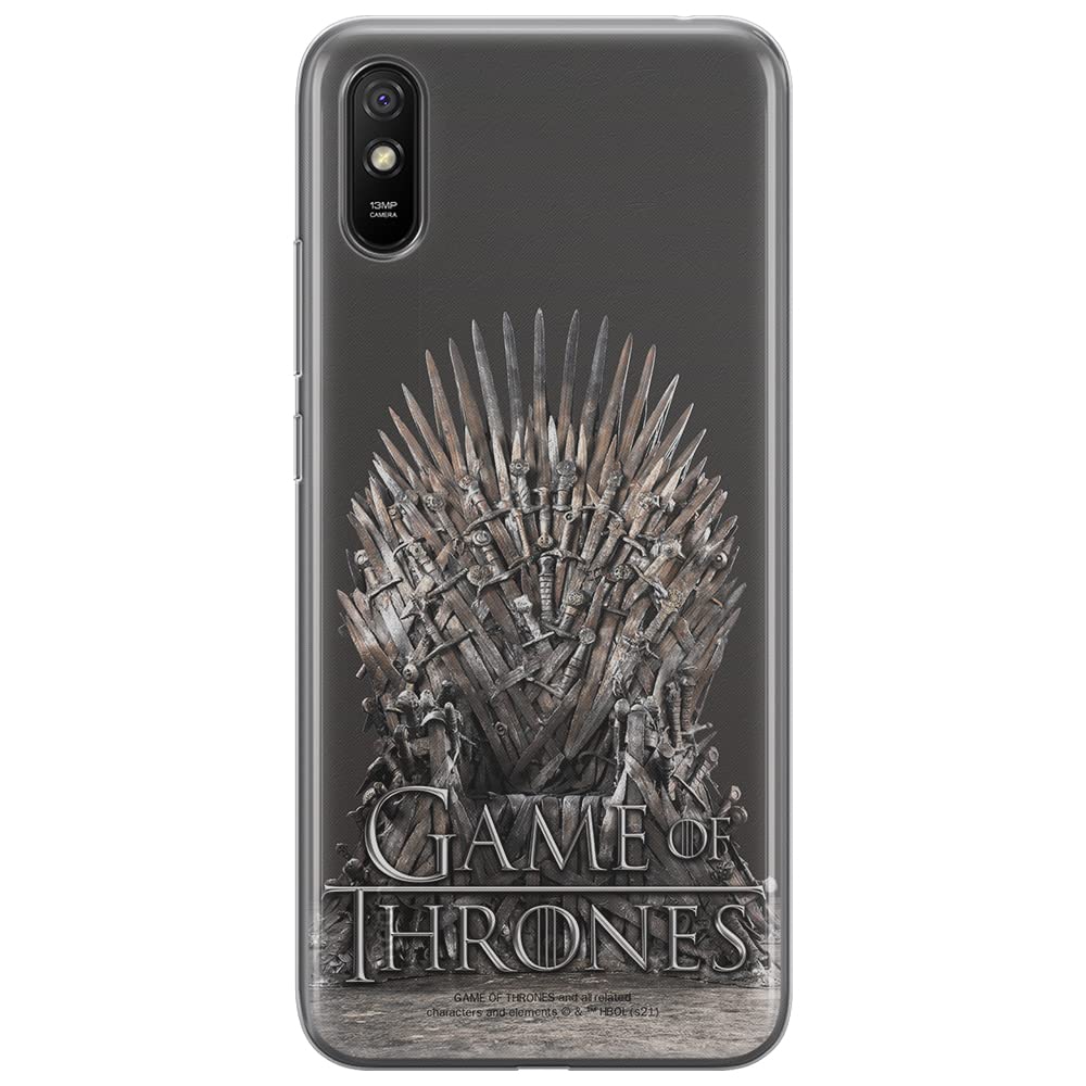 ERT GROUP mobile phone case for Xiaomi REDMI 9A original and officially Licensed Game of Thrones pattern 017 optimally adapted to the shape of the mobile phone, case made of TPU