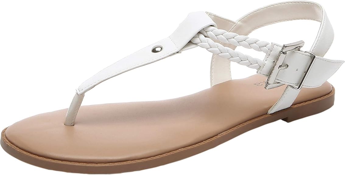 wide width flat sandals