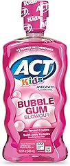 ACT Kids Anticavity Fluoride Rinse, Bubble Gum Blowout, 16.9 fl. oz.