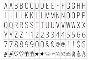 EFAILY Cinema Light Box Cards,A5 Lightbox Letters & Symbols,Black Letters for Festival,Wedding, Party A4 Vintage Style Light up Message Board (Black)