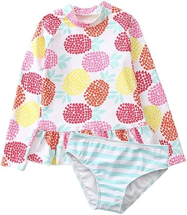 baby girl long sleeve swimwear