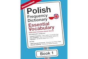 Polish Frequency Dictionary - Essential Vocabulary: 2500 Most Common Polish Words