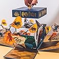 SendaCake Harry Potter Bundle with Flying Butterfly Surprise Explosion Gift Box – 3" Chocolate Mini Bundt Cake for Delivery – Magical Treat for All Ages & All Special Occasions - Gift for Women, Men, Adults, Kids