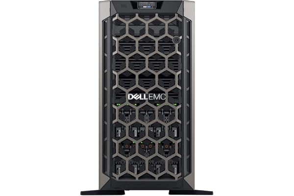 Dell PowerEdge T440 Tower Server with 2 Intel Silver 4110 8-core CPUs, 128GB DDR4 RAM, 16TB 12Gb SAS HDDs, RAID (Renewed)