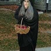 Amazon.com: 54" Black Cloak with Large Hood ~ Halloween Costume Cape