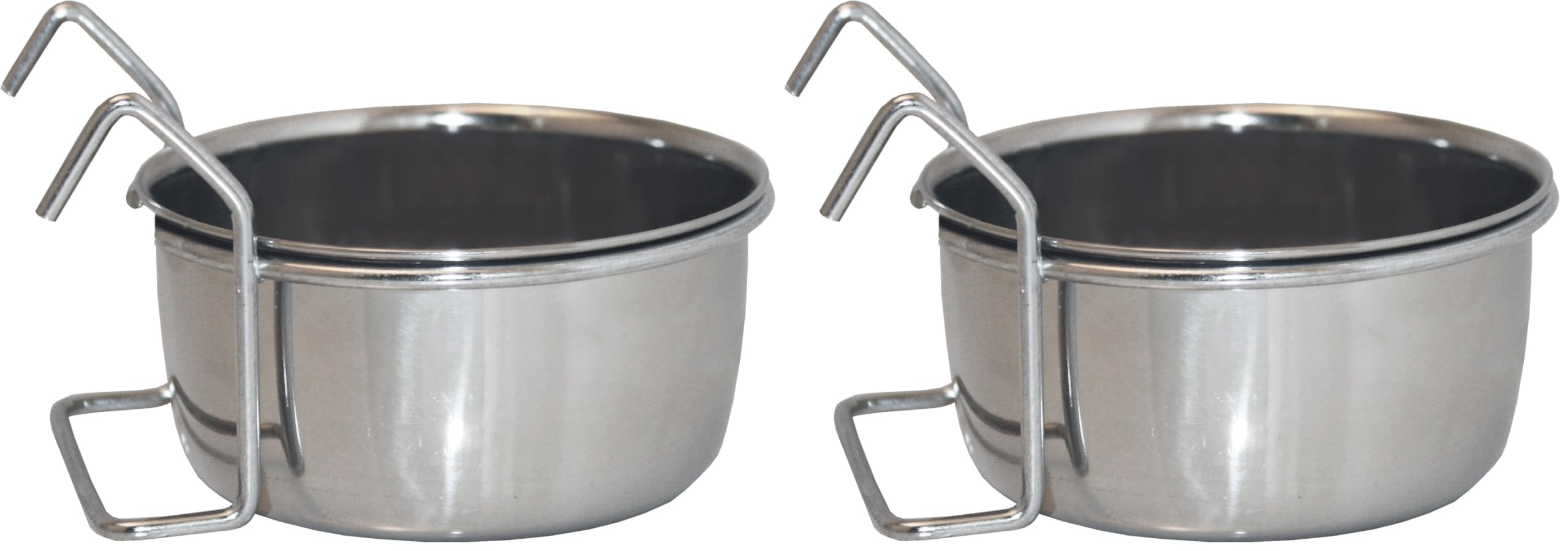 Pet Platter Hook On Pet Bowl, 600 ml (Pack of 2)