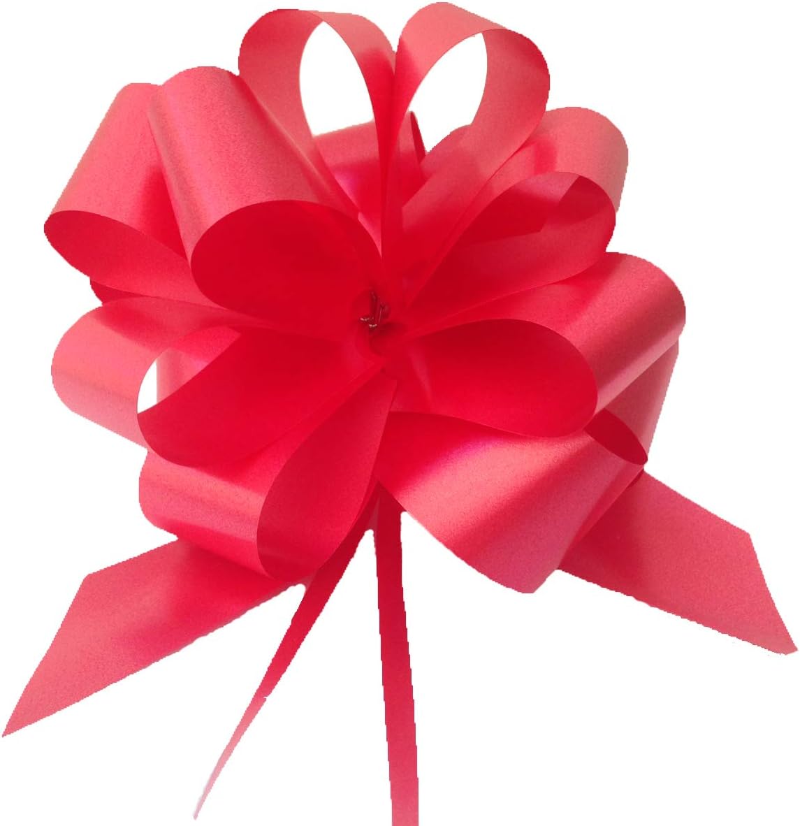 fiocco rosso per la griglia dell'auto