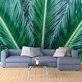 Wall Mural The Lush Plants in Summer Removable Self-Adhesive Large Wallpaper - 66x96 inches