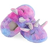 KAKU NANU Toddler Kids Slippers Cute Animal Cartoon Shoes Girls Boys Warm Fleece Winter Household Slippers