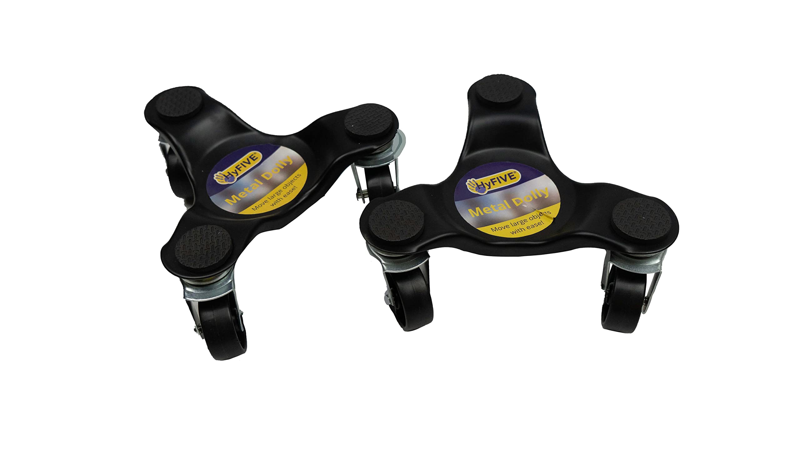 Furniture Moving Wheels Metal Dolly Swivel Caster Wheels Move Heavy Objects 4 Pack