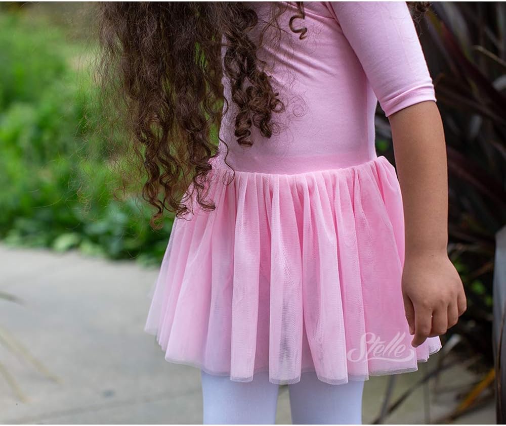 STELLE Toddler/Girls Cute Tutu Dress Ballet Leotard for Dance: Clothing