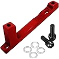 BUCKLOS PM/is Front Rear 180/203mm Disc Brake Caliper Mount Adapter Gear Parts Accessories, CNC Machined Aluminum Alloy Rotor Adapter with Bolts