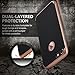 iPhone 7 Case,iPhone 8 Case,CLONG [Slim-Fit] TPU/PC Shock-Absorption Bumper Anti-Scratch Case Cover for Apple iPhone 7 / iPhone 8 (4.7inch) - Rose Gold