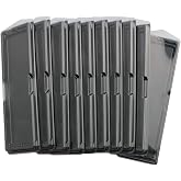 SJZBIN 10Pcs DDR Memory RAM Module Case Plastic Box Packaging Container Clamshell Antistatic Tray for DDR2, DDR3 and DDR4 Long DIMM Desktop Memory RAM Module