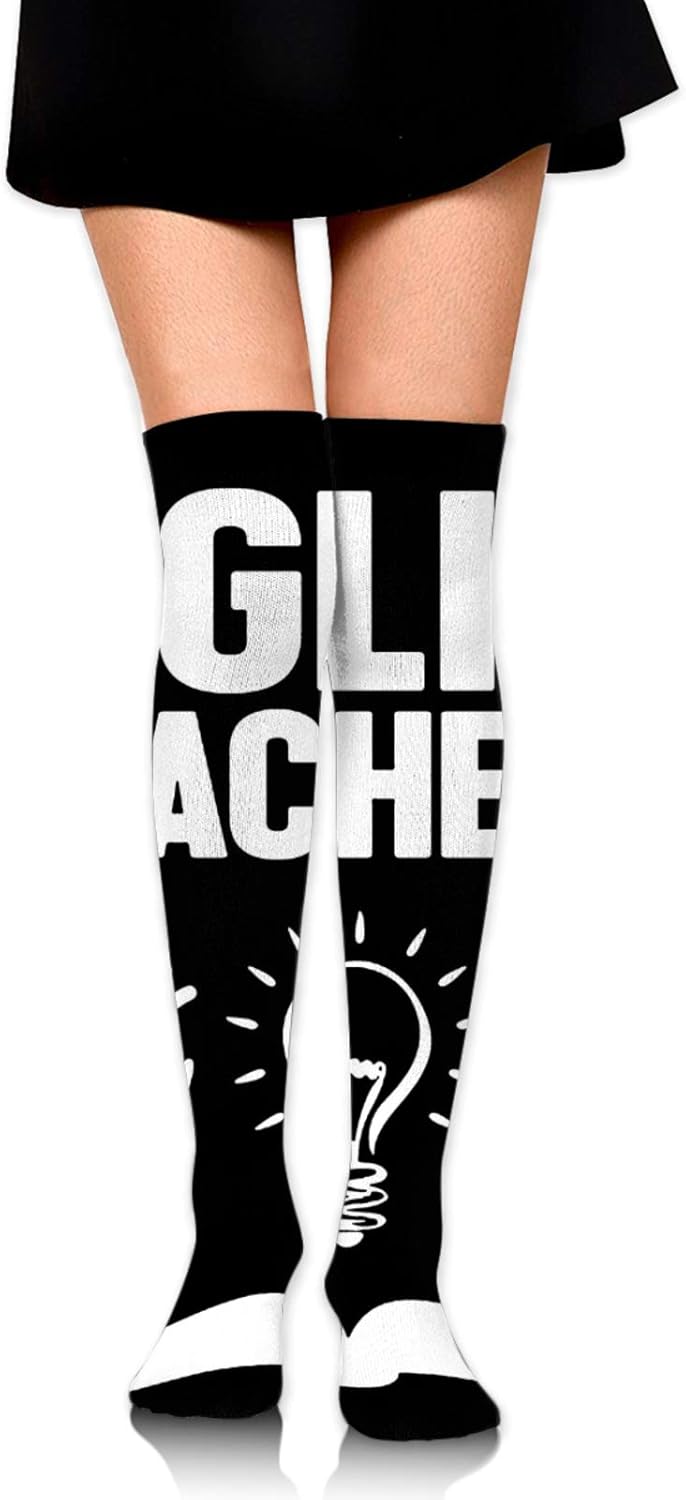 bed thigh high socks